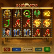 WaddiBet - Slot Book of Dead - Play