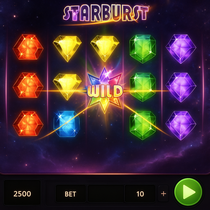 WaddiBet - Starburst Slot Game - NetEnt Classic