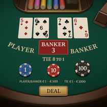 WaddiBet - Baccarat Table Game - Premium Casino Experience